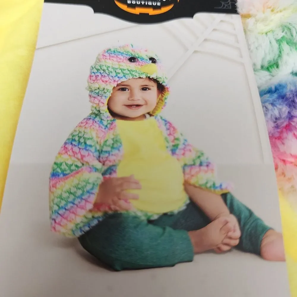 Infant OSTRICH Bird‎ Halloween Costume 0-6 Months Pullover Warm Picture Pageant